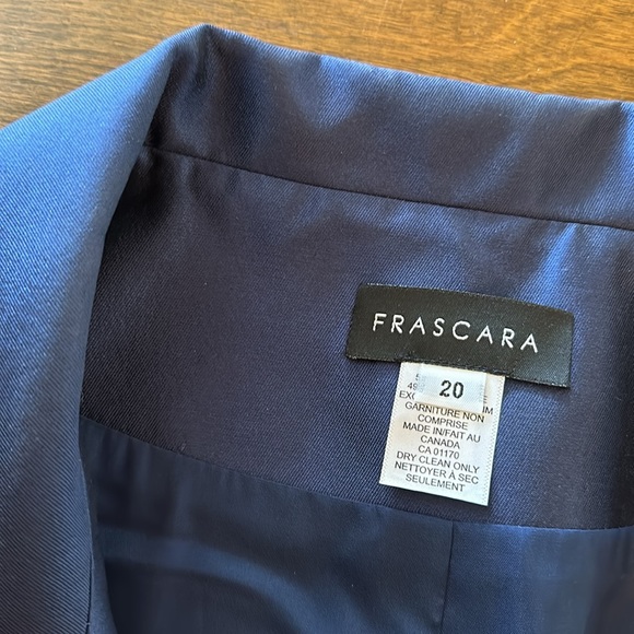 STUNNING Frascara Couture Dress with matching Jacket - Picture 9 of 11